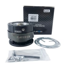 New Nrg Srk-200bk Gen 2.0 Black Quick Release - Drift Jdm Steering Hub