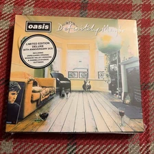 Oasis - Definitely Maybe Deluxe Edition 30th Anniversary 2CD Album New /Sealed