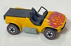 1974 Hot Wheels Redline SAND DRIFTER Diecast Toy Vehicle 1:64 Yellow With Flames