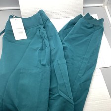 Mandala Scrubs Women Jogger Pant Size Tall Medium Color Caribbean Blue NWT