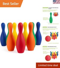 Weighted Foam Bowling Pin Set - Pins Only