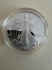2007-W Proof $1 American Silver Eagle Box, OGP & COA