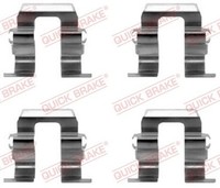 Quick Brake ZubehöRsatz 109-1259 BremsbeläGe FüR Scheibenbremse Subaru