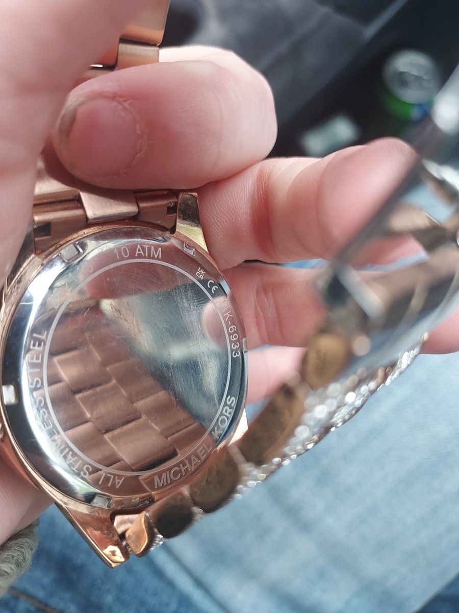 Michael Kors Camille Mid Extreme Glitz Rose Gold Stainless Watch
