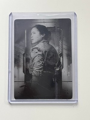 2020 Topps Star Wars Masterwork Rose Tico Black Printing Plate 1/1