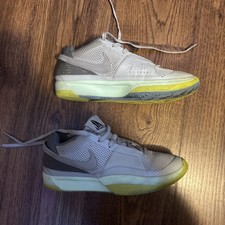 Nike Ja 1  Ja Morant SIZE 9 light silver NBA MSRP 110 - Great condition