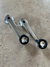Vintage 1968-1974 Mopar Dodge Plymouth Chrysler Interior Chrome Window Crank Set