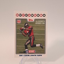 2008 Topps Kickoff Dexter Jackson #199 Silver Holofoil /1349 Rookie Card RC. rookie card picture