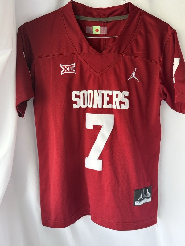Jordan Oklahoma Sooners Demarco Murray Nike #7 Youth Large Jersey Stitched