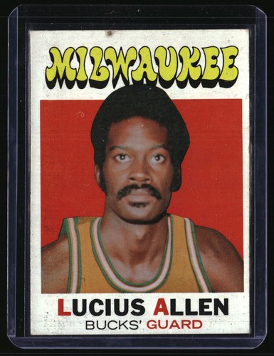 Lucius Allen #27 1971 Topps card