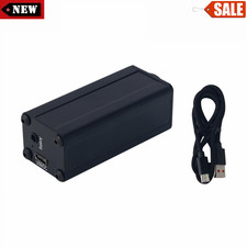 AES to Analog Converter DAC with AES Digital Input to 3.5mm Supports 16-32bit