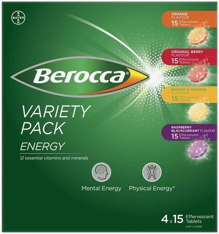 Paquete Variedad Energética Multivitamínico Diario con Vitamina Zinc Magnesio Foto 2 de 4