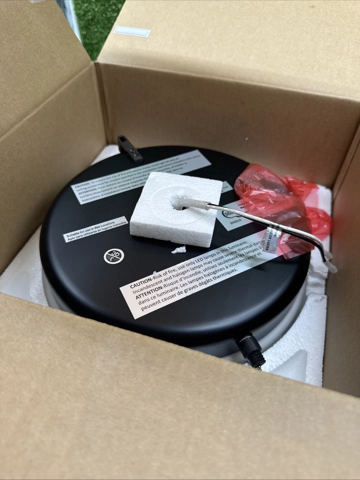 Harbor breeze ceiling fan light kit 0829258 Bronze Finish Matte Opal Glass.  s3 - Image 3 of 4