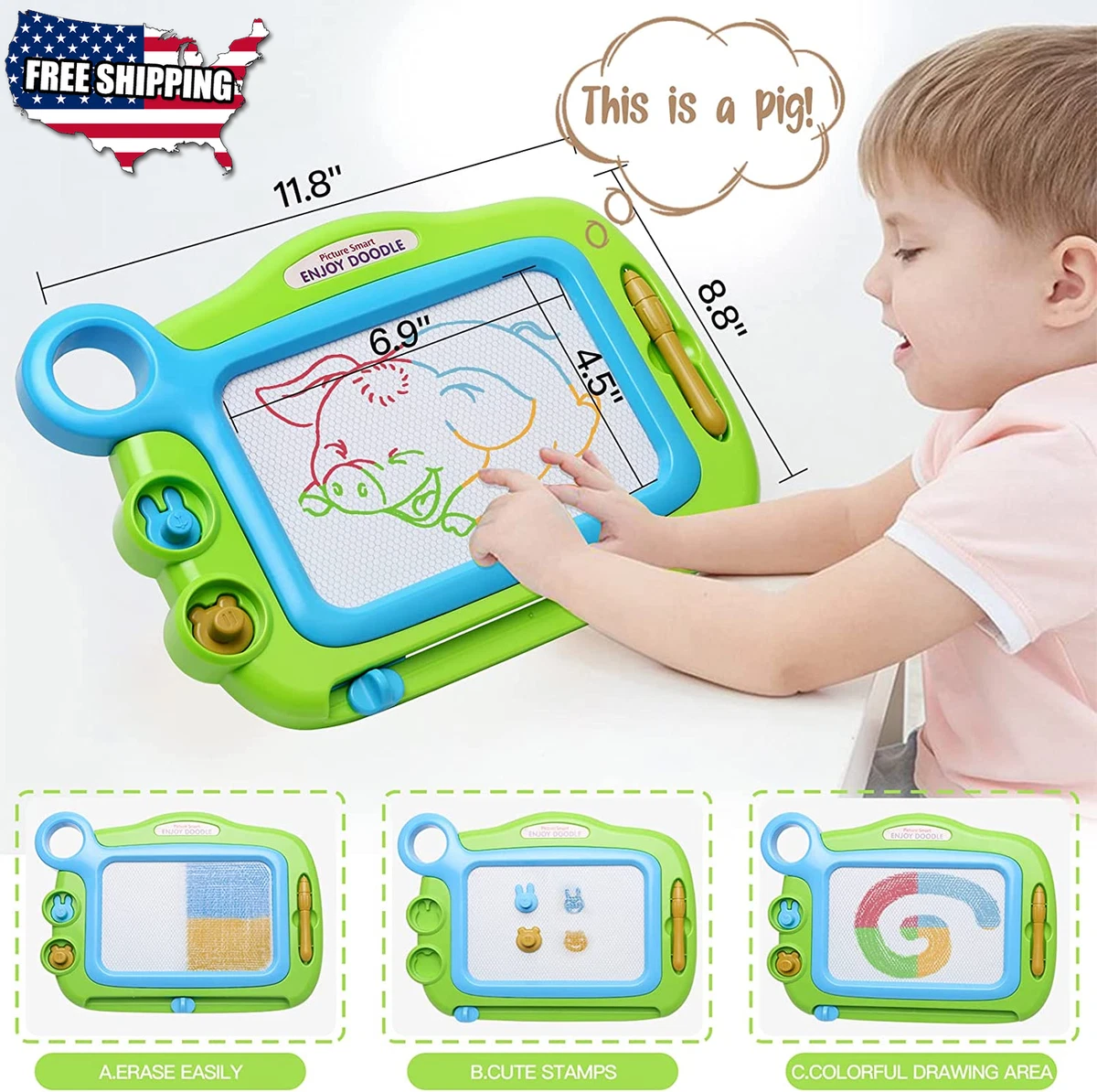 Toddler Toys for Girls Boys Age 1 2 3 4 Year Old Gift Drawing