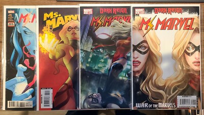 Ms. Marvel assort: #41 & #46 (Dark Reign) and #20 & #31 NM+