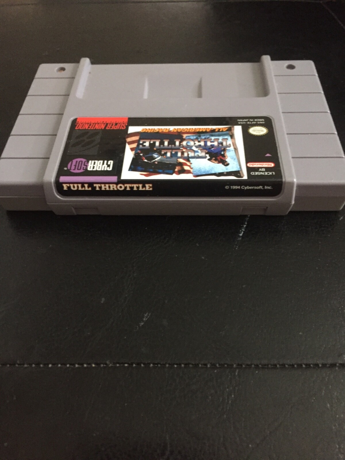 full throttle snes eBay
