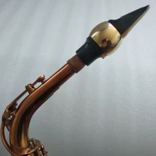 Saxophone Round Copper Ligature Alto Saxophone Ebonite Mouthpiece 2026 USA