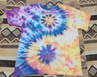 Yin Yang Tie Dye T-Shirt Youth Small Hand-Dyed in the USA
