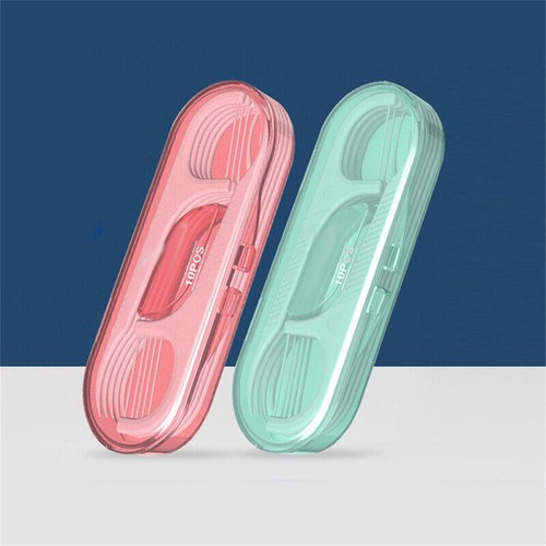 Teeth Picks 10Pcs/Box Dental Floss Oral Hygiene Tooth Clean Stick Health Care UK - Picture 11 of 18