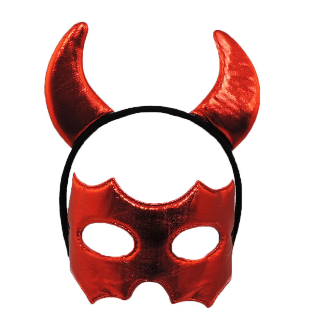 ZEXIJOW Diadema Con Cuernos De Diablo Negros – Accesorio Para Halloween, Carnaval Y Fiestas Temáticas