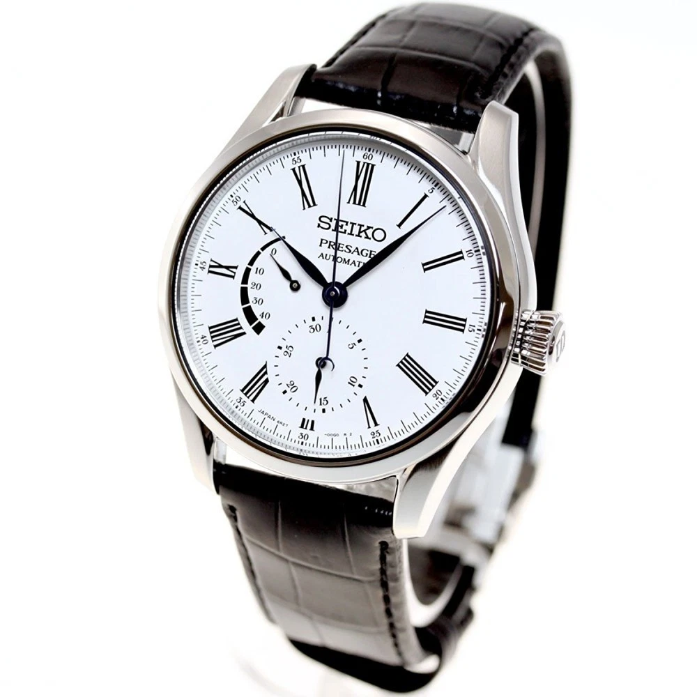 SEIKO PRESAGE SARW035 Automatic Mechanical Crocodile band Men's Watch F/S EMS