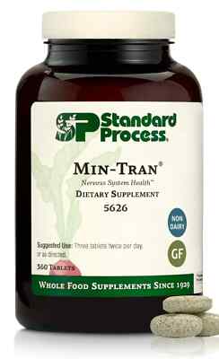 Standard Process Min-Tran  360 Tablets  Nervous System