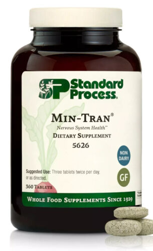 Standard Process Min-Tran 360 Tablets Nervous System Health