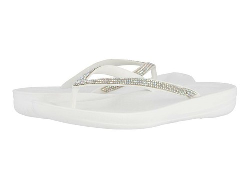 sparkle thong sandals