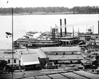 New 8x10 Civil War Photo: Steamboat & Levee on the Mississippi River, Vicksburg
