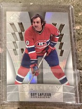 21/22 SP GAME USED GUY LAFLEUR PURITY LEGENDS CARD # P-54 CANADIENS