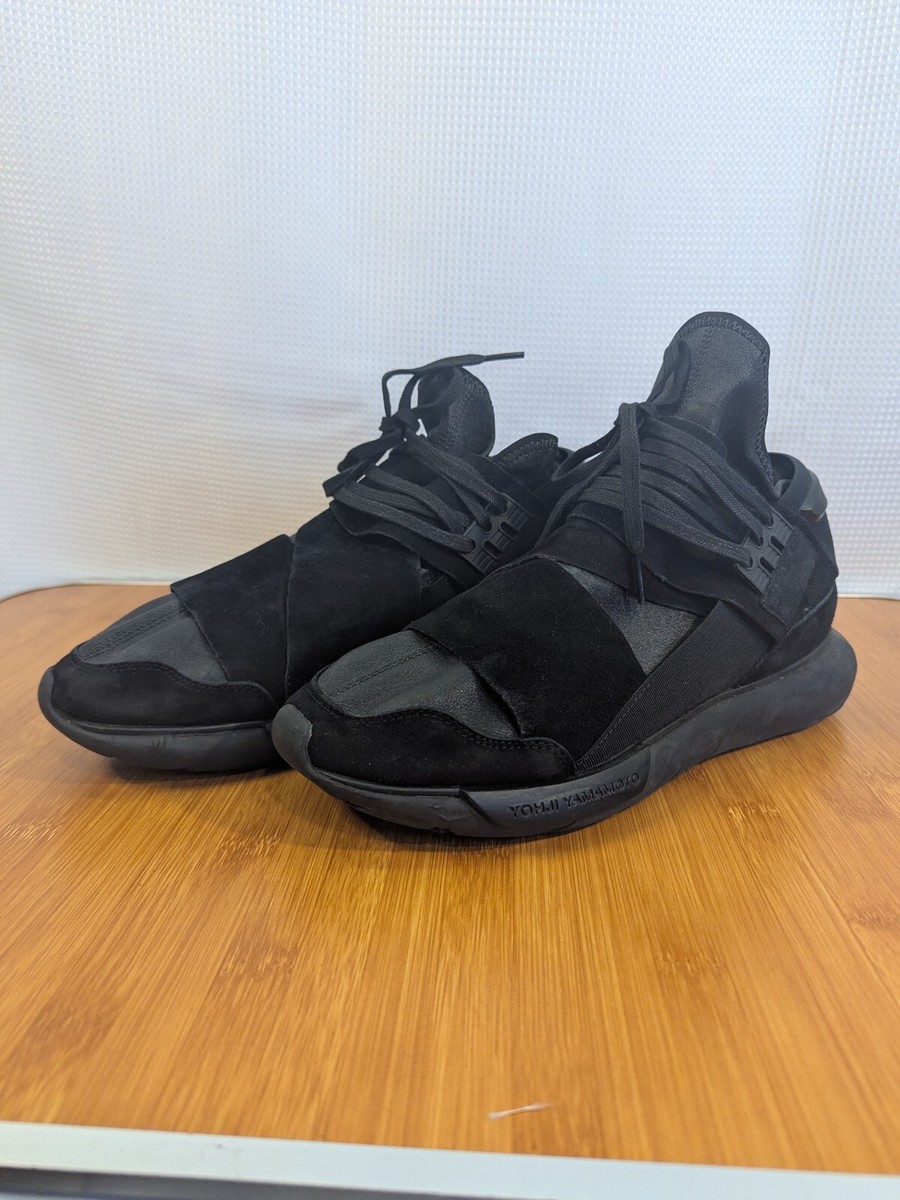 Men's Y3 Adidas x Yohji Yamamoto Qasa High Lux Triple Black