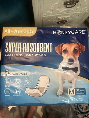 New Super Absorbent Medium Wrap dog  Diaper