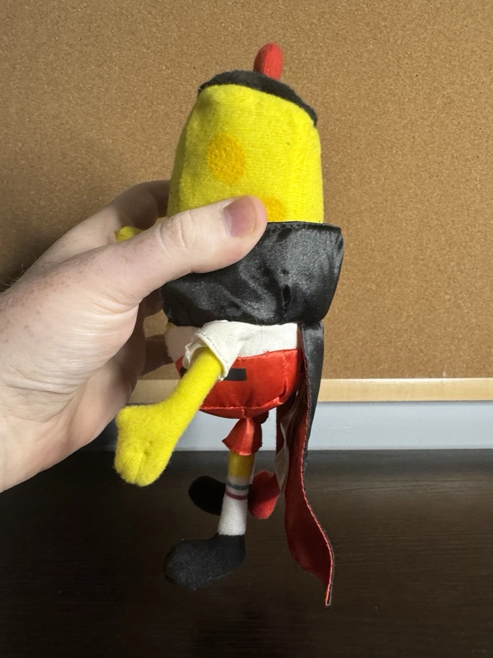 SpongeBob SquarePants In Devil Outfit 2007 9" Plush RARE - Image 4 of 4