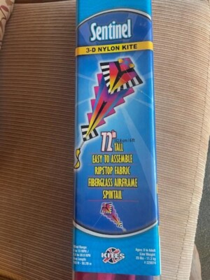 NEW/SEALED Super Rare X Kites Sentinel 3D Nylon Kite 72 Inches Tall