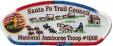 2001 Jamboree Santa Fe Trails Council JSP RWB Bdr (AR2808)