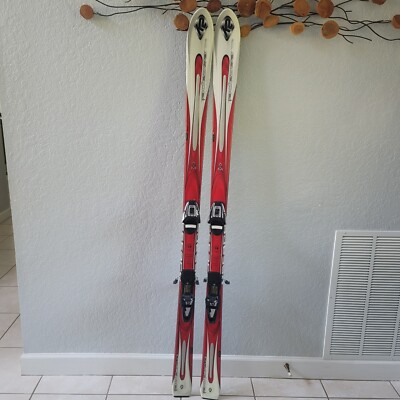 K2 ESCAPE 2500 14mm Side cut mountain Skis Salomon C509 Bindings 167cm
