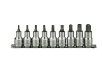 Teng M1213tx 1/2-inch Socket Clip Rail Tx Drive (9 Pieces) Teng M1213tx 1/2-inch Socket Clip Rail Tx Drive (9 Pieces)