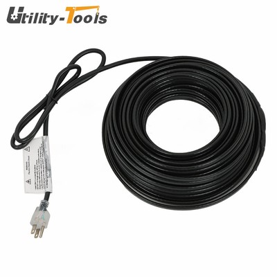 8W/FT 120 FT 120V Heat Tape Water Pipes Heating Cable For Pipe Freeze Protection