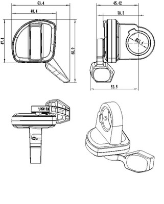 Mercane Wwp Throttle Upgrade For Widewheel Pro 2020 Electric Scooter Ebay