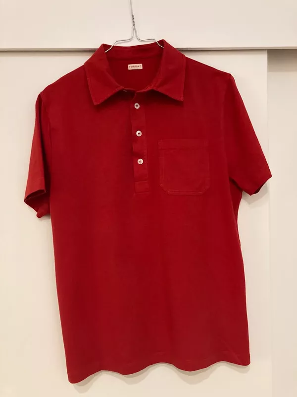 Polo rouge marque De Fursac homme neuf taille S eBay