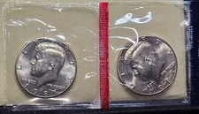 1987 P & D JFK Kennedy Half Dollar 50C Philadelphia Denver Mint Cello Free Ship
