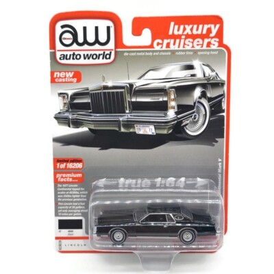 Auto World Premium Luxury Cruisers 1977 Lincoln Continental Mark V Free Shipping