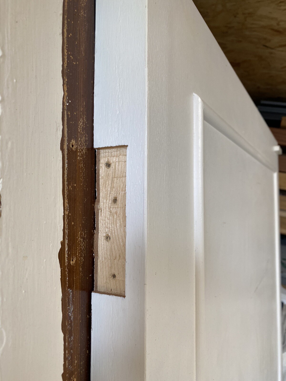 Solid Core Door. Heavy Duty Used Door eBay