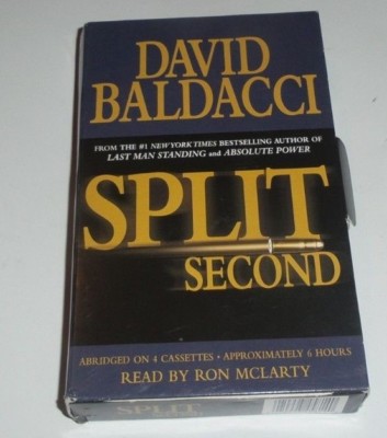 Sean King and Michelle Maxwell: Split Second No. 1 by David Baldacci (2003, Cass