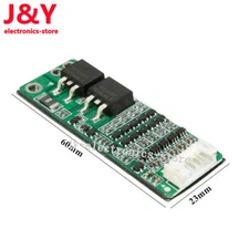 5S 15A BMS Protection PCB Board For 5 Packs 18650 Li-ion Lithium Battery Cell