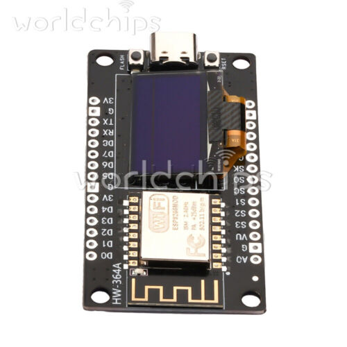 0,96" OLED ESP8266 NodeMCU Entwicklungsboard WLAN Modul CH340C Treibermodul - Bild 12 von 18