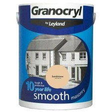 Granocryl Smooth Exterior Masonry Paint - All Sizes - All Colours