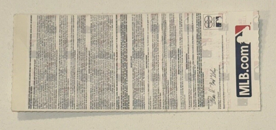 10/9/10 New York Yankees ALDS Game 3 Ticket Stub MLB Playoffs Alex Rodriguez HR - Image 2 of 2