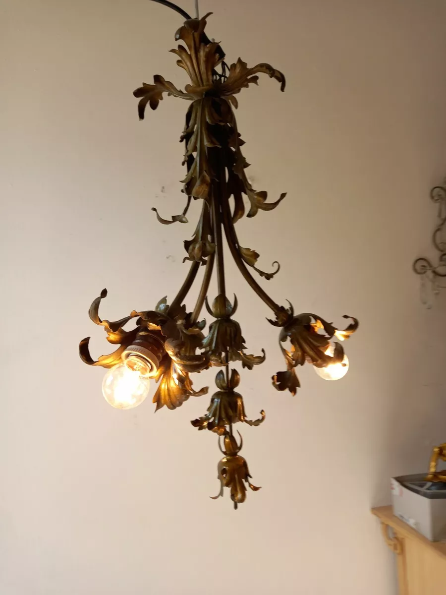 Vintage chandelier small deals