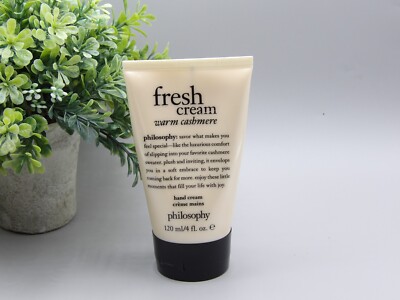 Philosophy Fresh Cream Warm Cashmere Hand Cream 4 oz New NOT SEALED